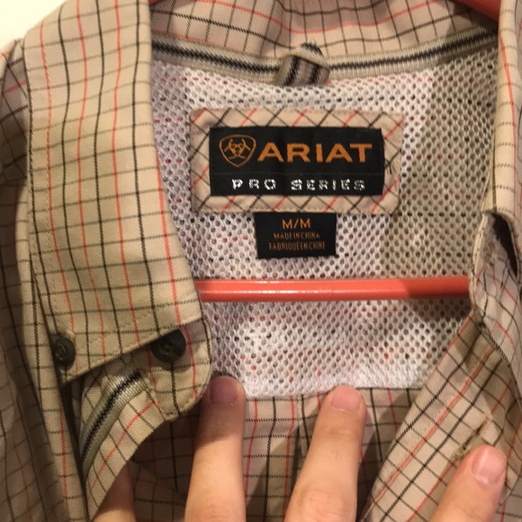 Men’s Medium Ariat Pro Series Western shirt - Picture 3 of 3